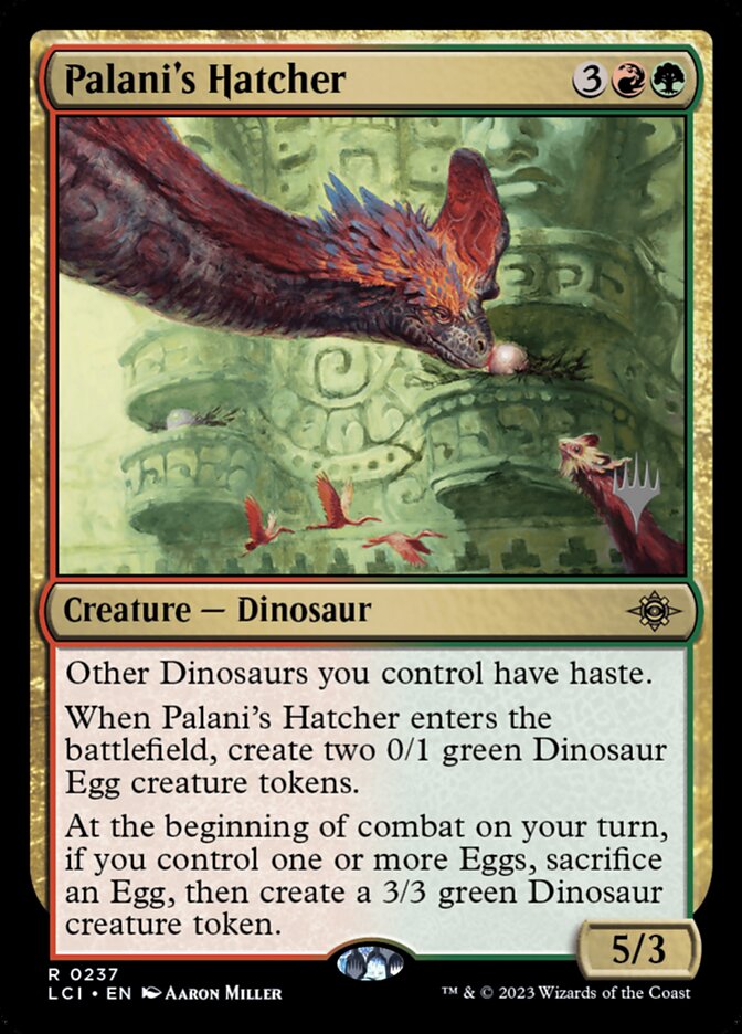 Palani's Hatcher (The Lost Caverns of Ixalan Promos)