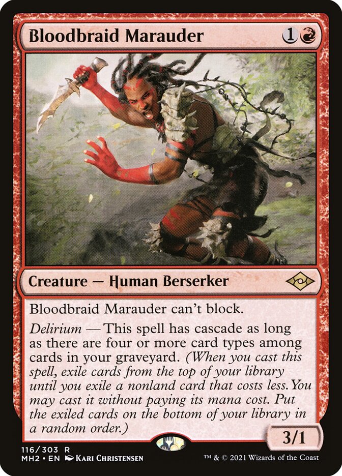 Bloodbraid Marauder (Modern Horizons 2)