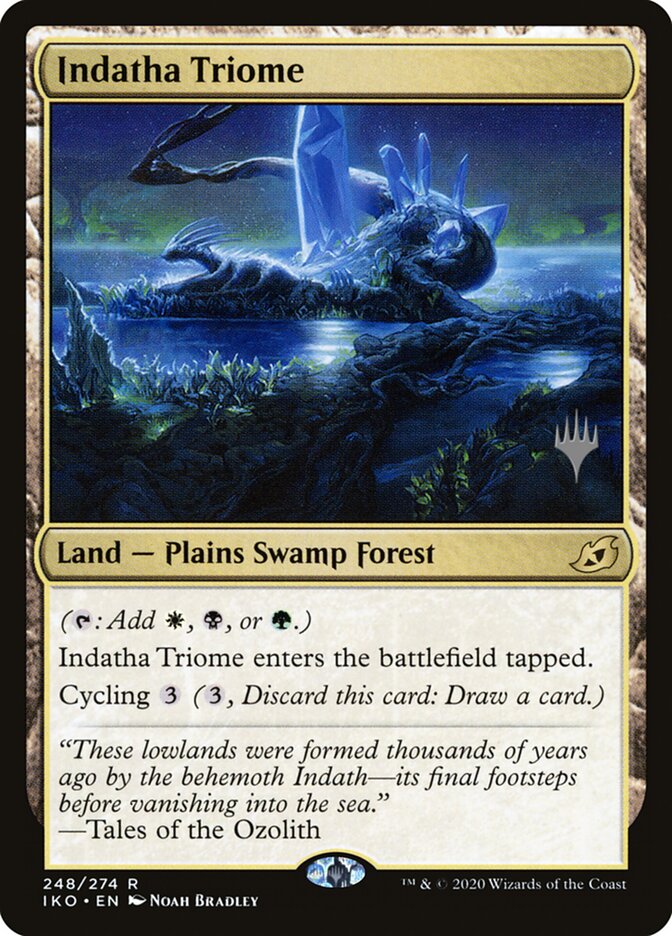 Indatha Triome (Ikoria: Lair of Behemoths Promos)