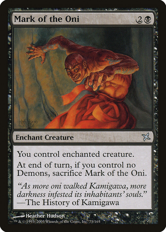 Mark of the Oni (Betrayers of Kamigawa)