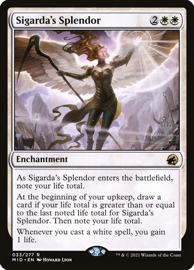 Sigarda's Splendor (Innistrad: Midnight Hunt Promos)