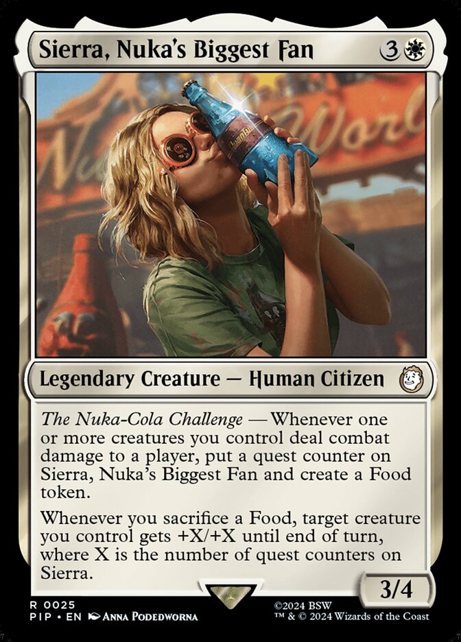 Sierra, Nuka's Biggest Fan (Fallout)