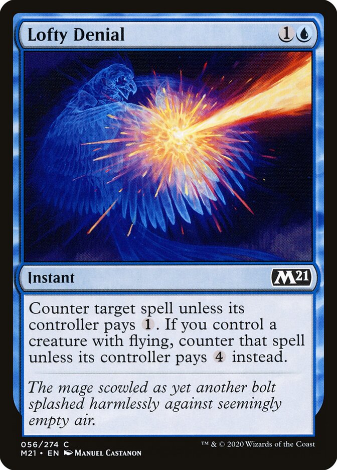 Lofty Denial (Core Set 2021)