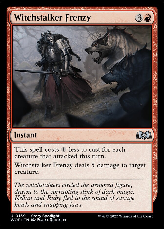 Witchstalker Frenzy (Wilds of Eldraine)