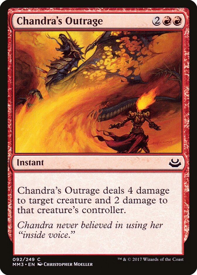 Chandra's Outrage (Modern Masters 2017)