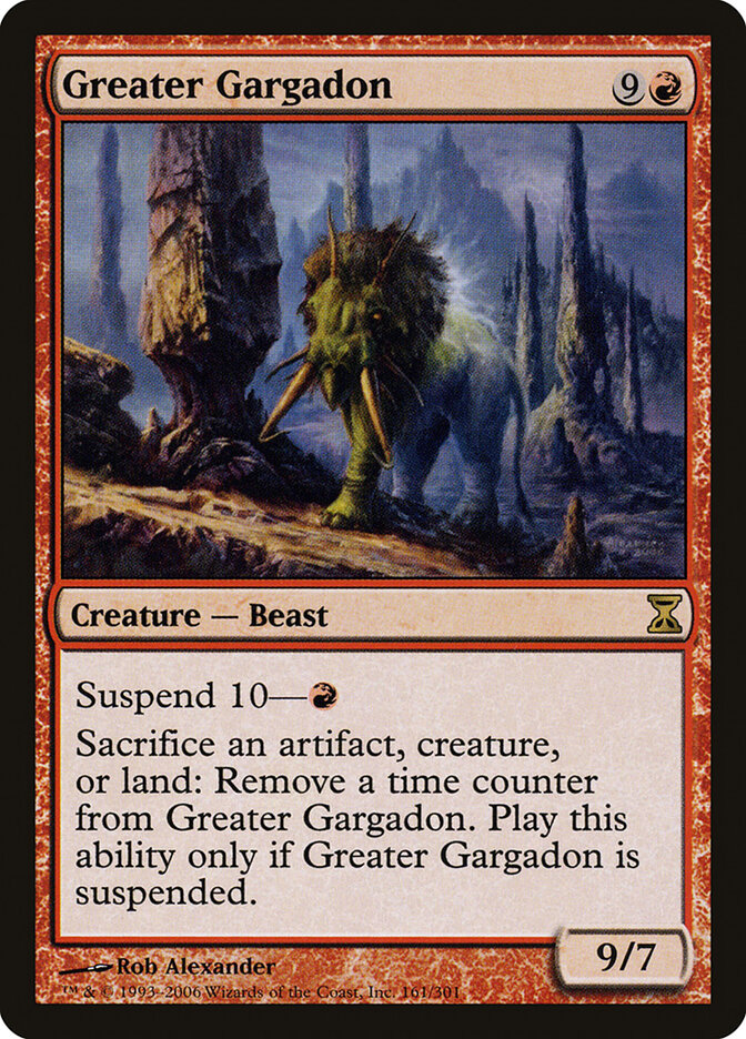 Greater Gargadon (Time Spiral)