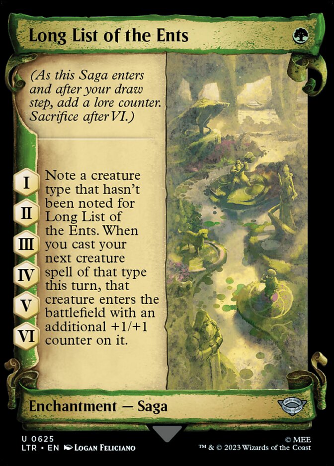 Long List of the Ents (The Lord of the Rings: Tales of Middle-earth)