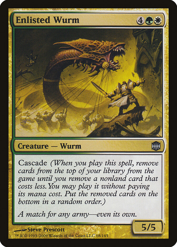 Enlisted Wurm (Alara Reborn)