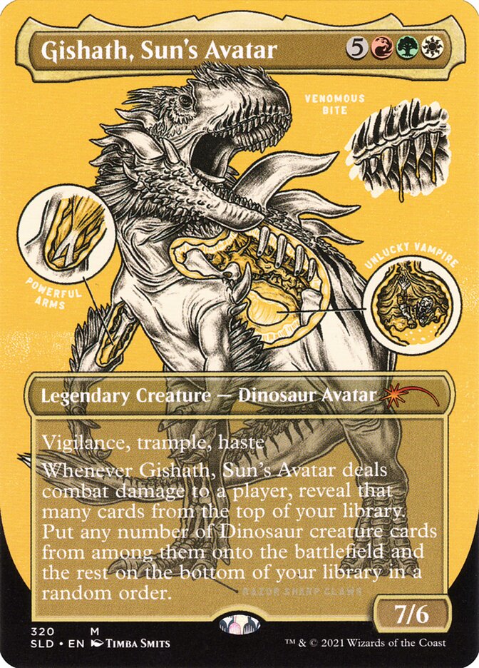 Gishath, Sun's Avatar (Secret Lair Drop)