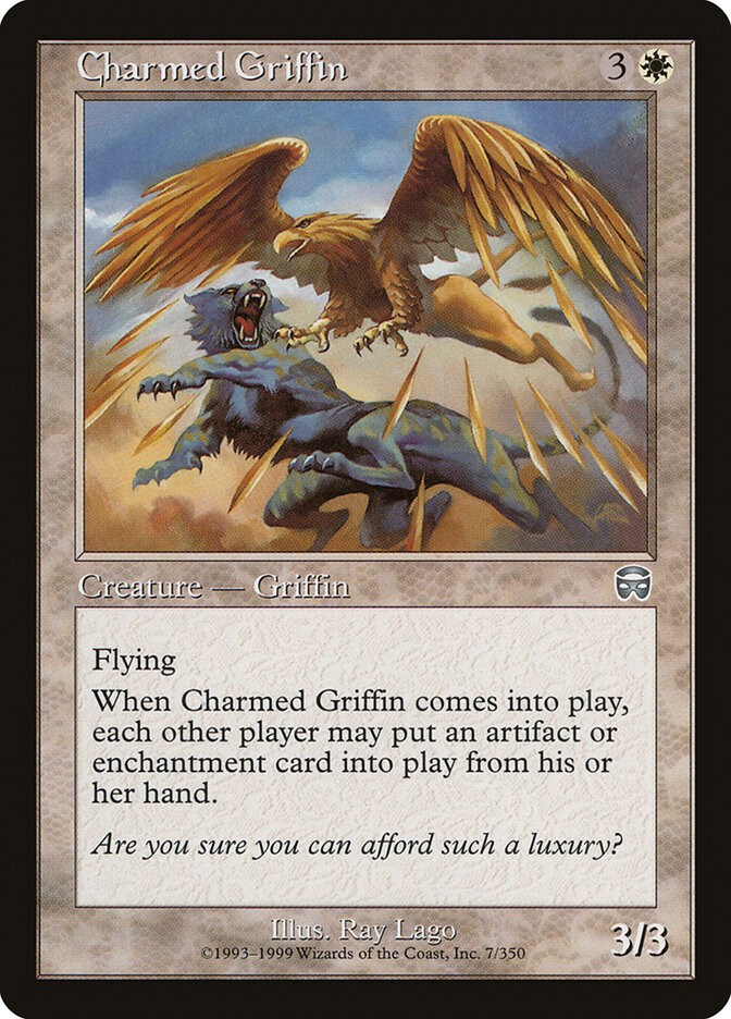 Charmed Griffin (Mercadian Masques)