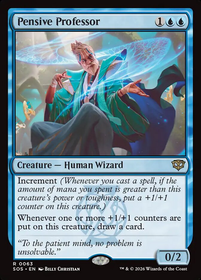 Pensive Professor (Secrets of Strixhaven)