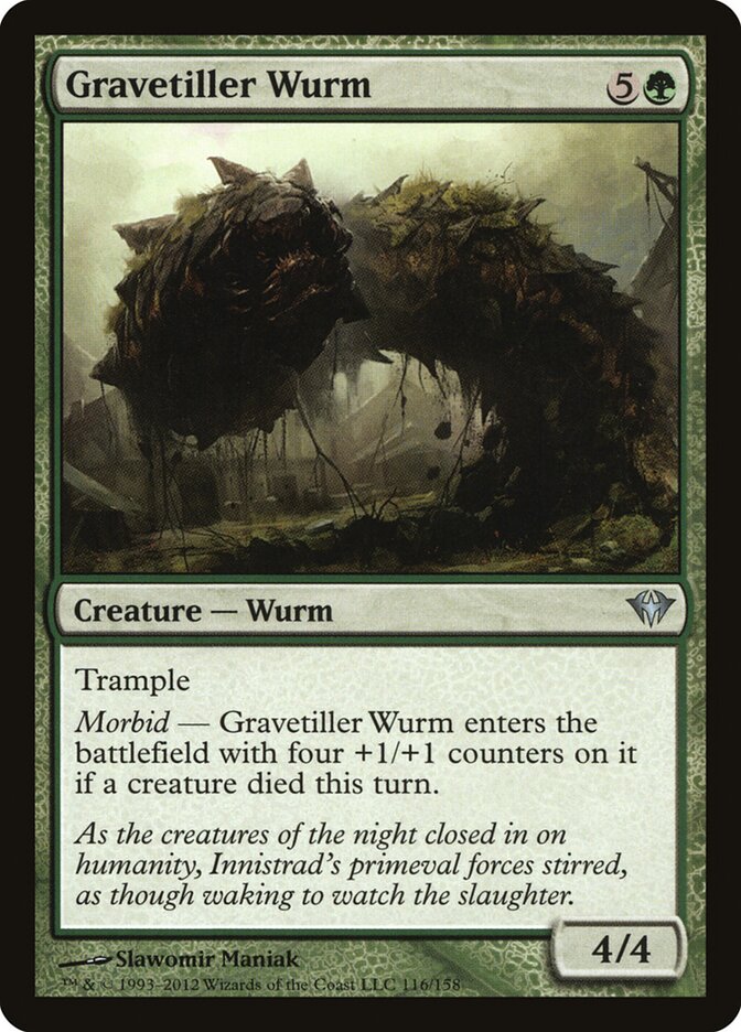 Gravetiller Wurm (Dark Ascension)