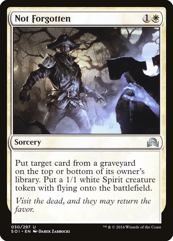Not Forgotten (Shadows over Innistrad)