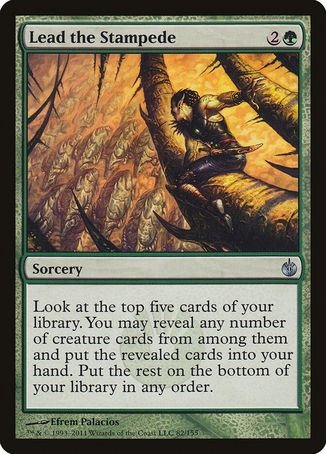 Lead the Stampede (Mirrodin Besieged)