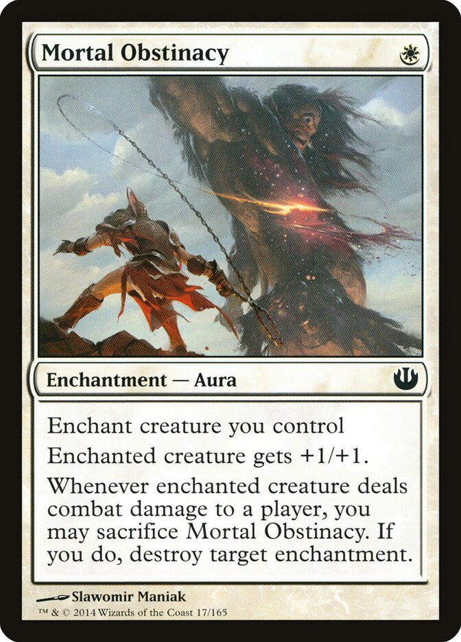 Mortal Obstinacy (Journey into Nyx)