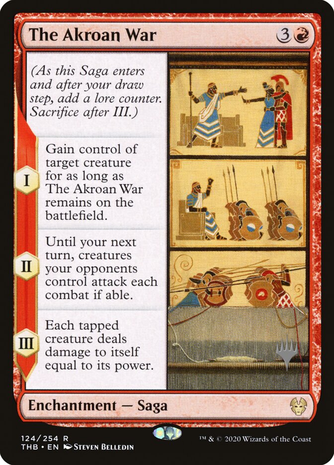 The Akroan War (Theros Beyond Death Promos)
