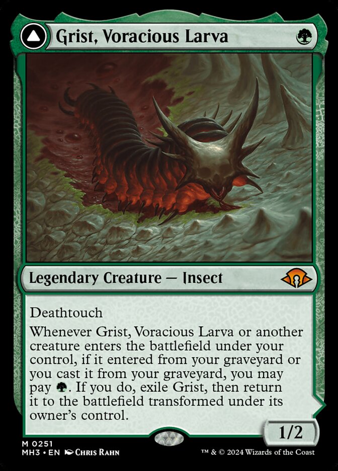 Grist, Voracious Larva (Modern Horizons 3)