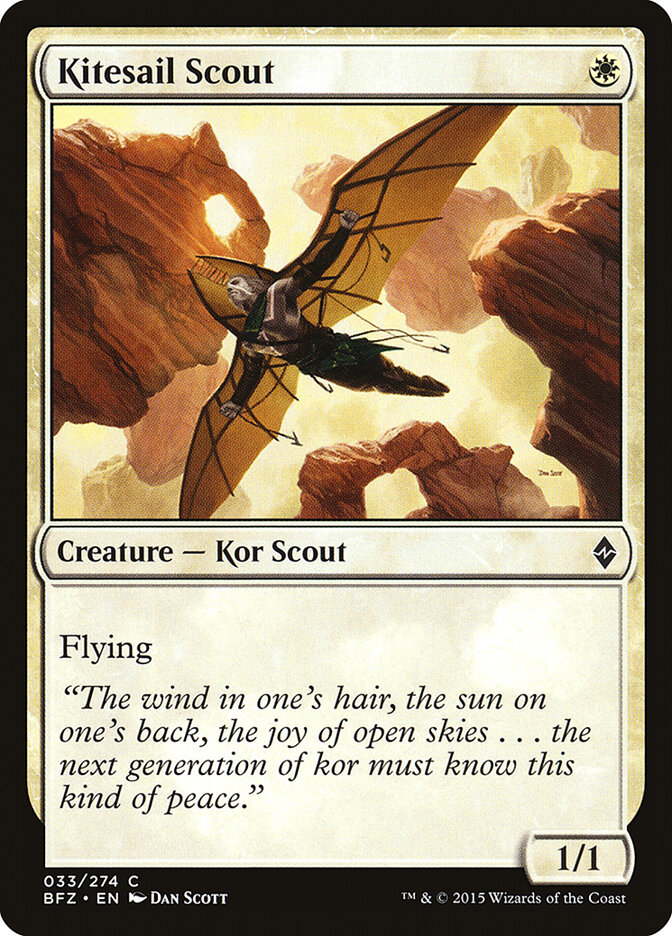 Kitesail Scout (Battle for Zendikar)