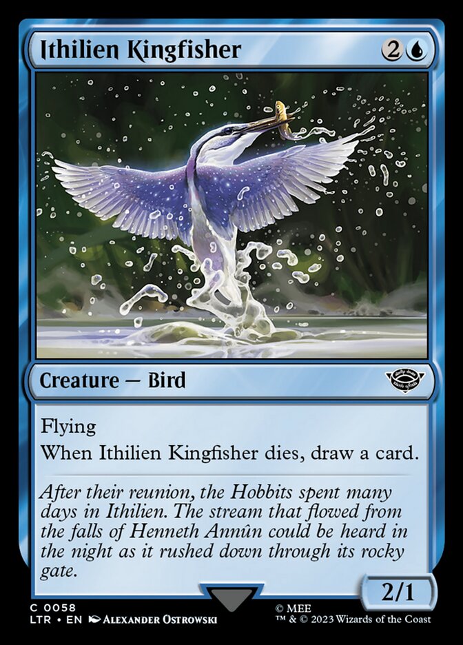 Ithilien Kingfisher (The Lord of the Rings: Tales of Middle-earth)