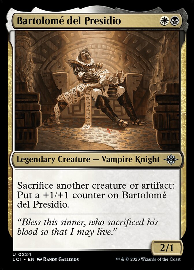 Bartolomé del Presidio (The Lost Caverns of Ixalan)