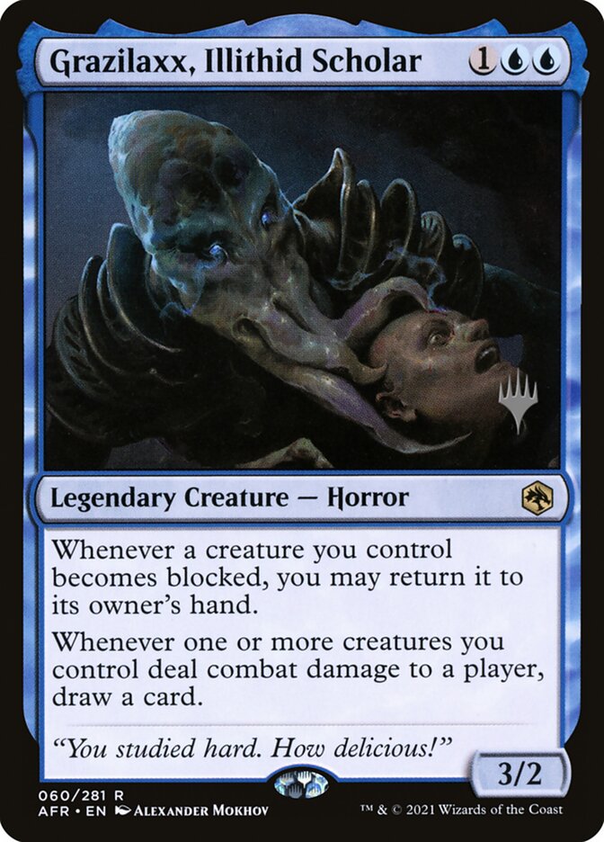 Grazilaxx, Illithid Scholar (Adventures in the Forgotten Realms Promos)