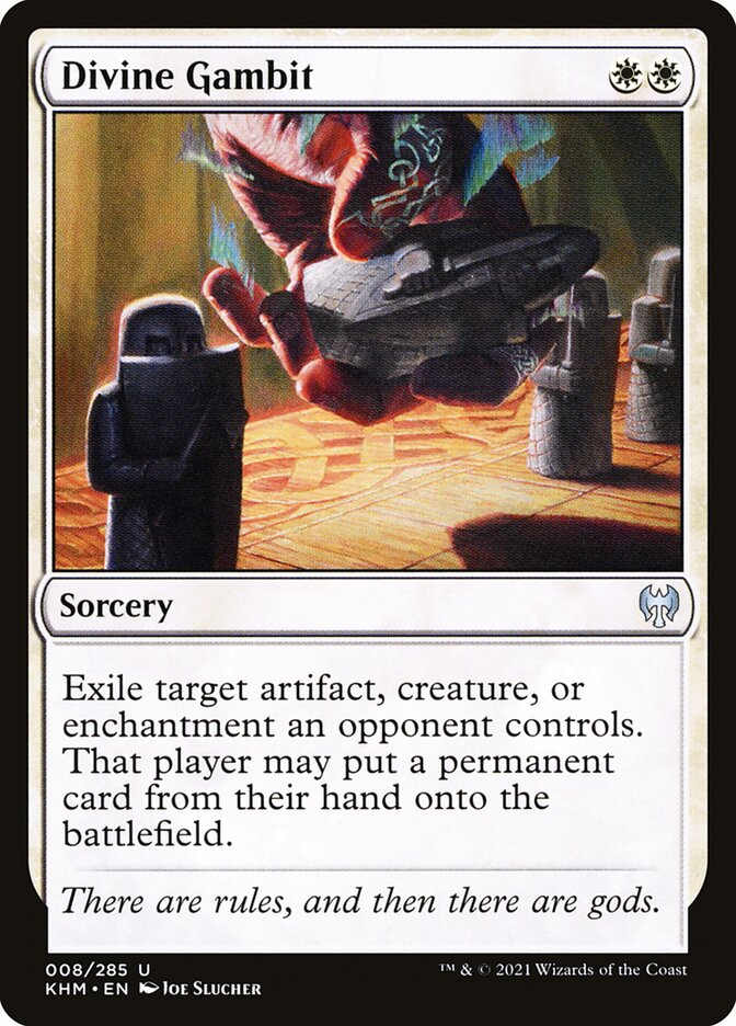 Divine Gambit (Kaldheim)