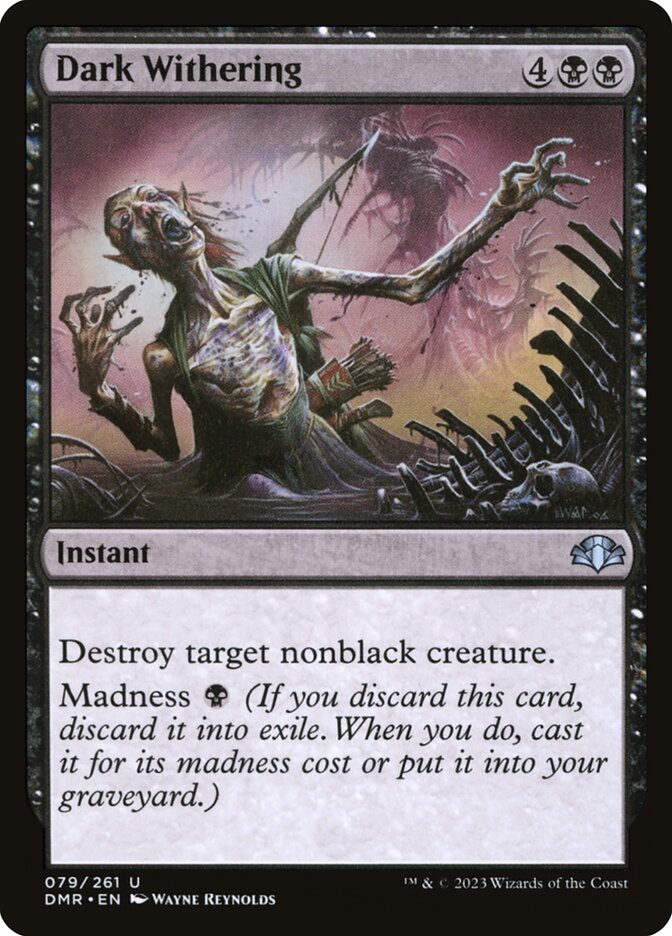Dark Withering (Dominaria Remastered)