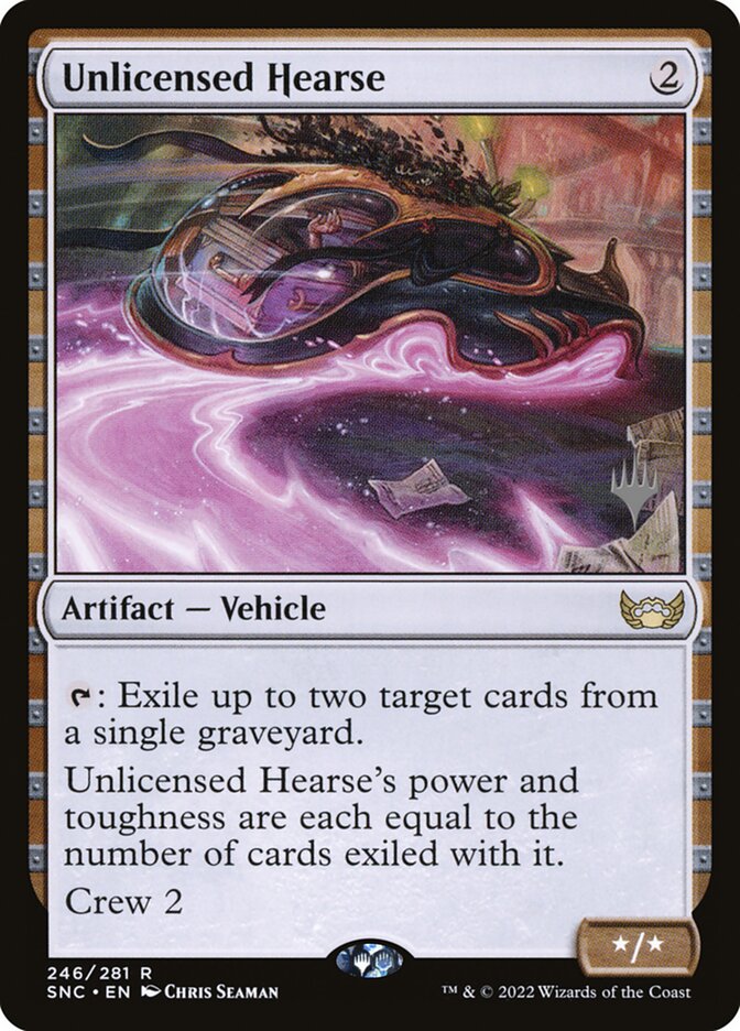 Unlicensed Hearse (Streets of New Capenna Promos)