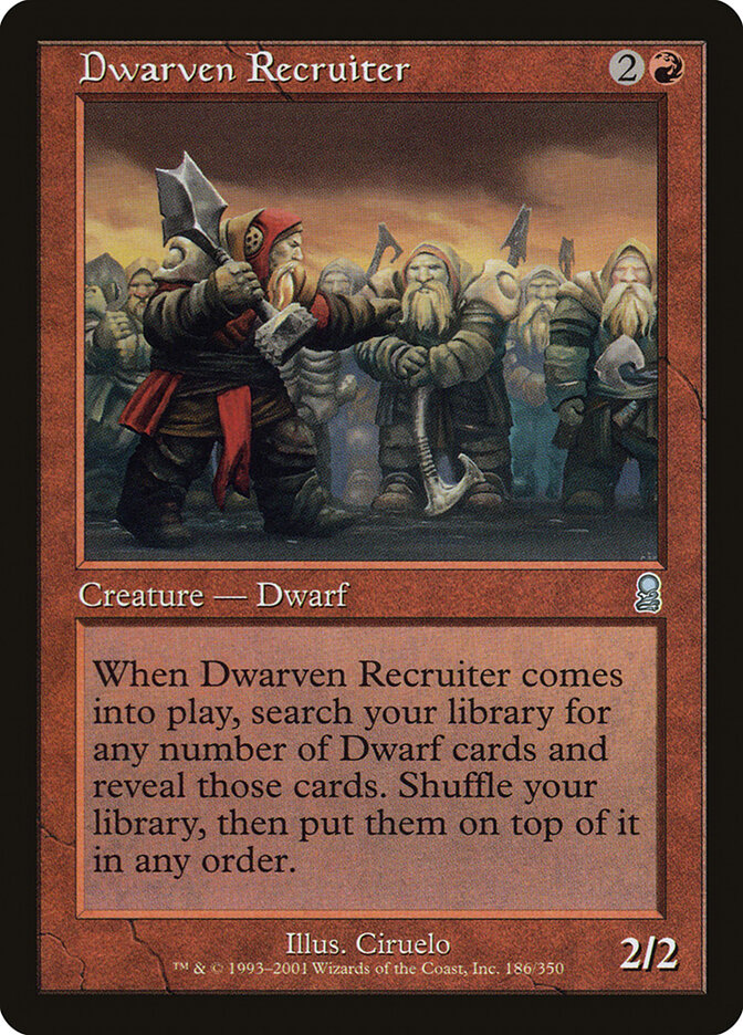 Dwarven Recruiter (Odyssey)