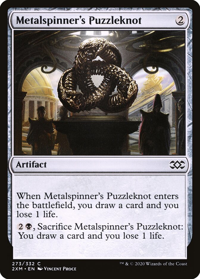 Metalspinner's Puzzleknot (Double Masters)