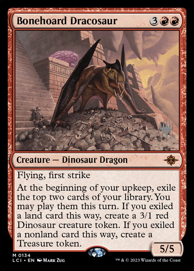 Bonehoard Dracosaur (The Lost Caverns of Ixalan Promos)
