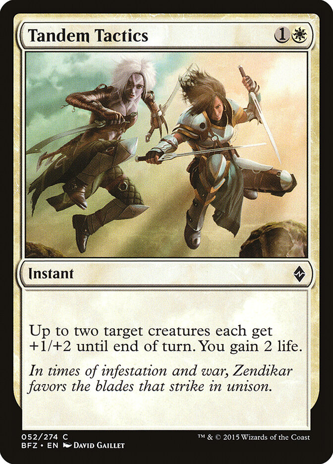 Tandem Tactics (Battle for Zendikar)