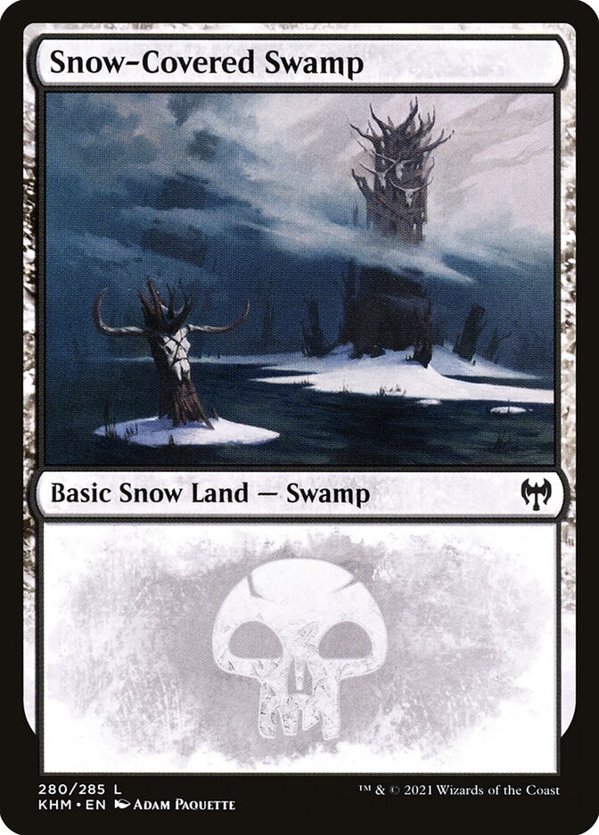 Snow-Covered Swamp (Kaldheim)