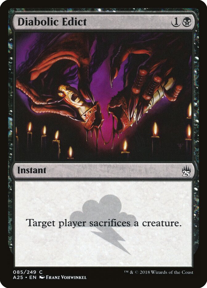 Diabolic Edict (Masters 25)