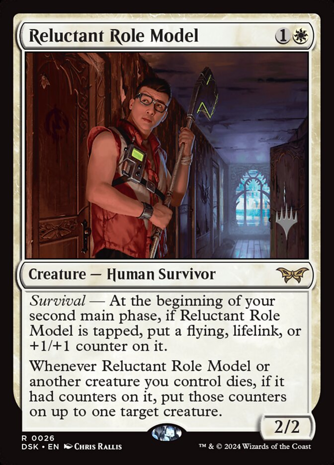 Reluctant Role Model (Duskmourn: House of Horror Promos)