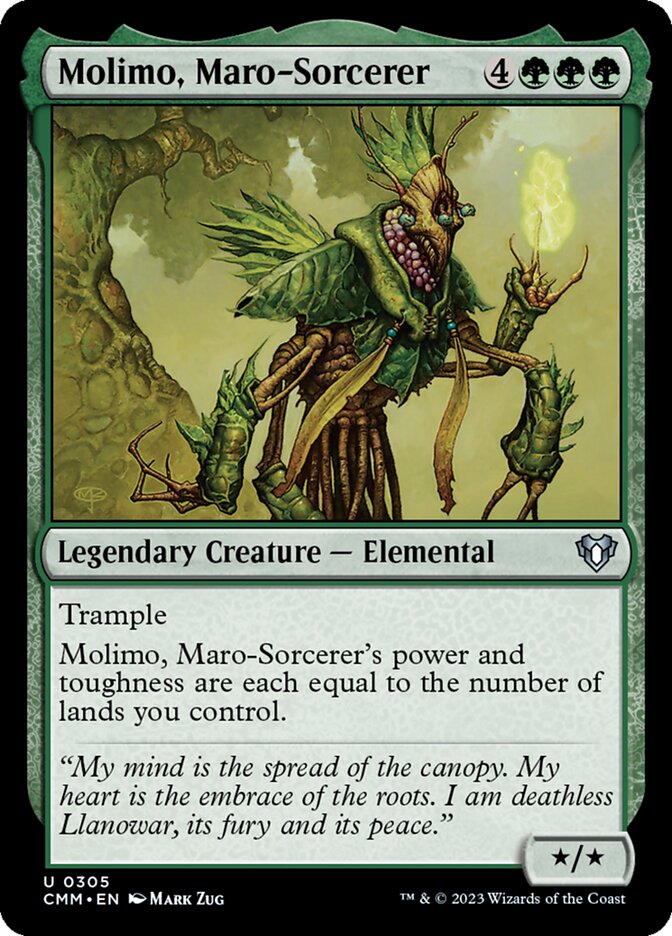 Molimo, Maro-Sorcerer (Commander Masters)