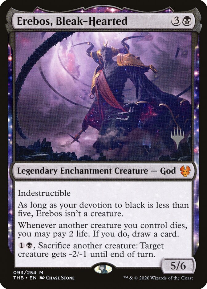 Erebos, Bleak-Hearted (Theros Beyond Death Promos)