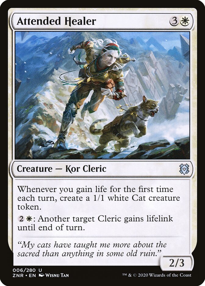 Attended Healer (Zendikar Rising)