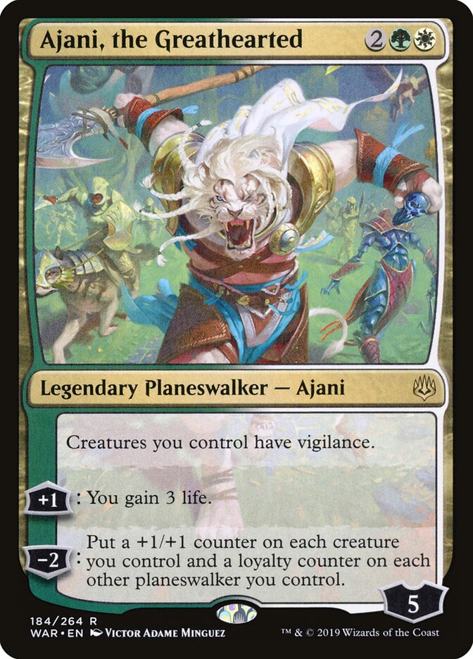Ajani, the Greathearted (War of the Spark)