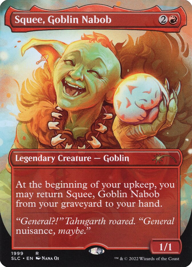 Squee, Goblin Nabob (Secret Lair Countdown)