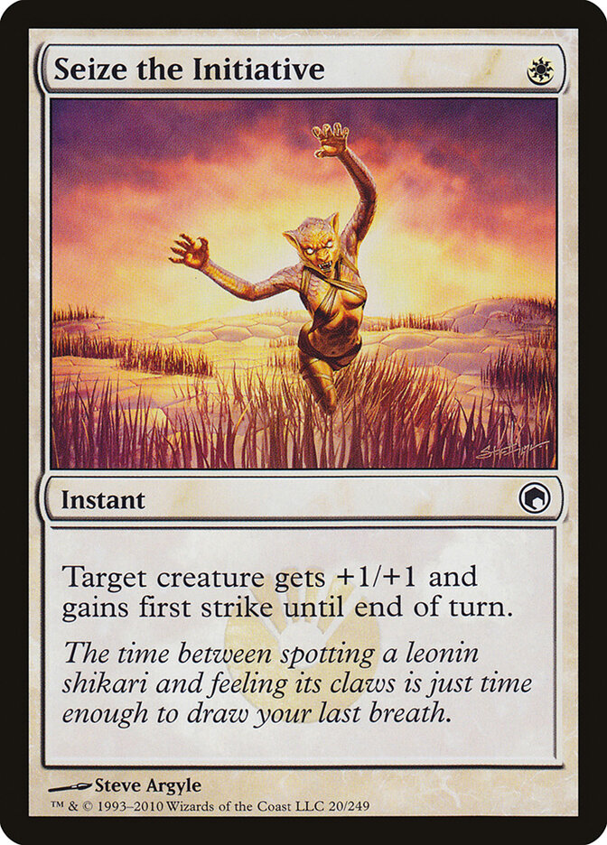 Seize the Initiative (Scars of Mirrodin)