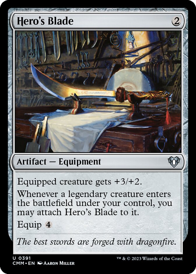 Hero's Blade (Commander Masters)