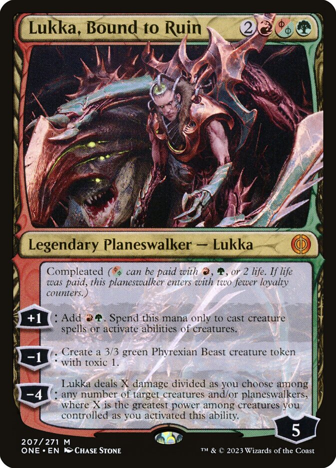 Lukka, Bound to Ruin (Phyrexia: All Will Be One)