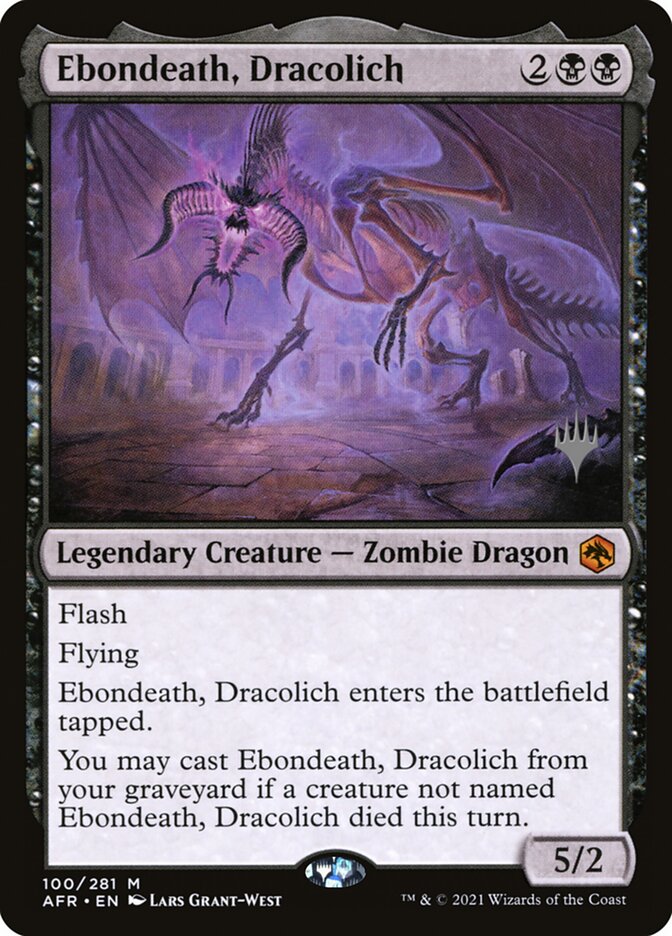 Ebondeath, Dracolich (Adventures in the Forgotten Realms Promos)