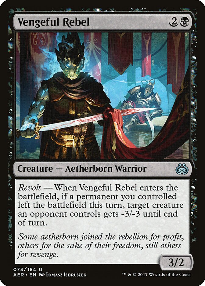 Vengeful Rebel (Aether Revolt)