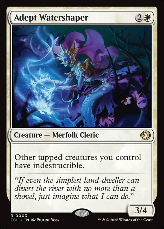 Adept Watershaper (Lorwyn Eclipsed)