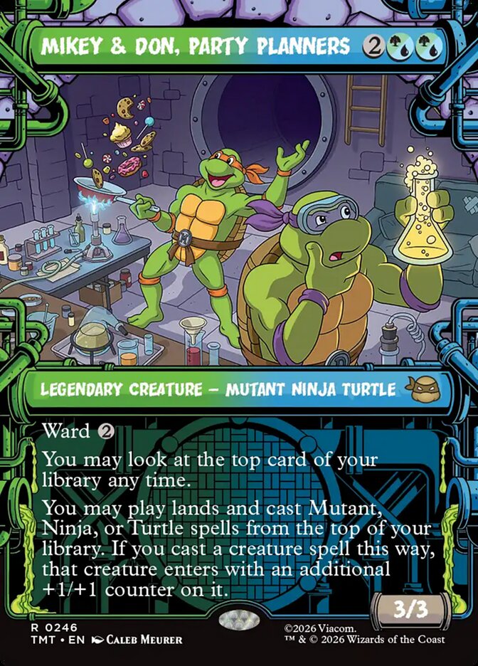 Mikey & Don, Party Planners (Teenage Mutant Ninja Turtles)
