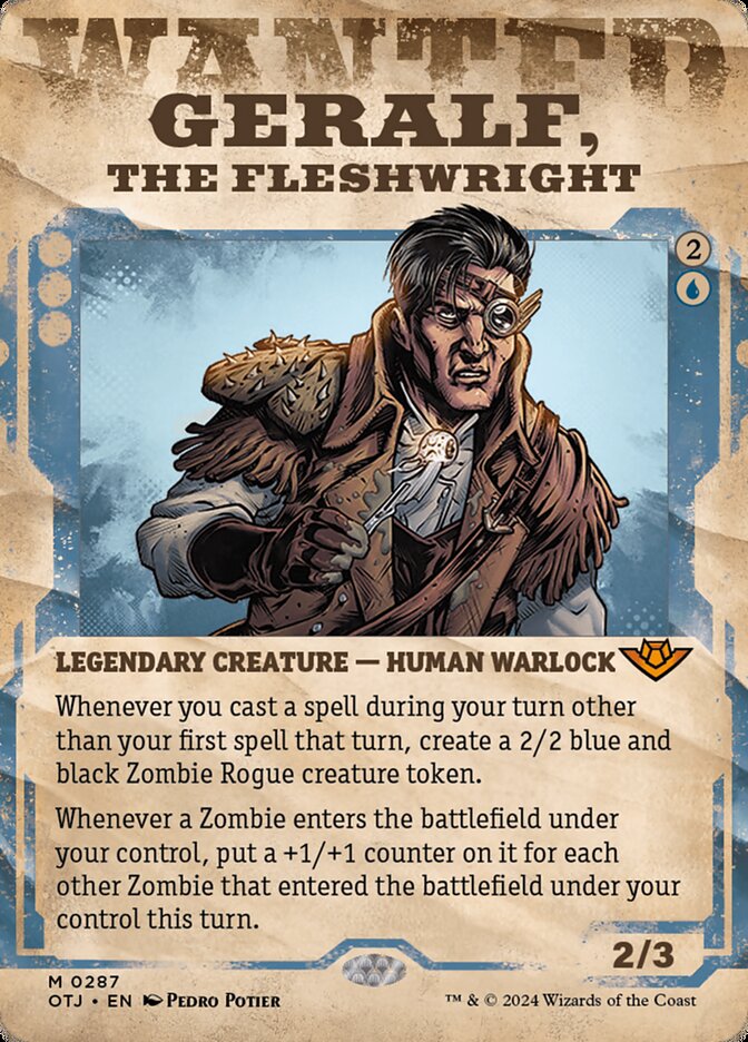Geralf, the Fleshwright (Outlaws of Thunder Junction)