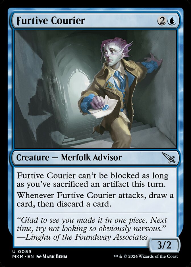 Furtive Courier (Murders at Karlov Manor)
