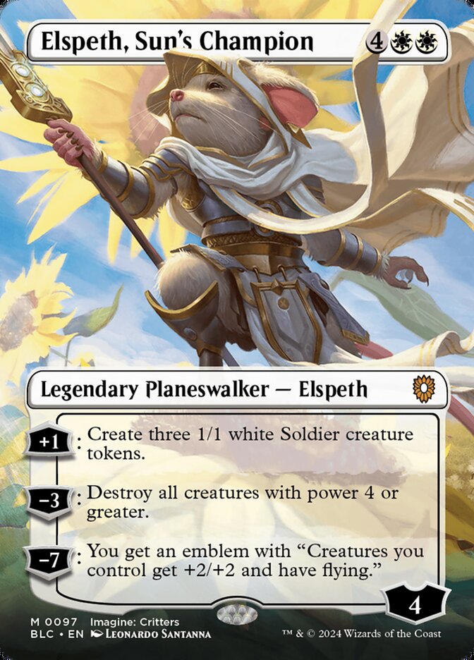 Elspeth, Sun's Champion (Bloomburrow Commander)